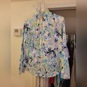 Like New Lilly Pulitzer Half Zip Pullover Small